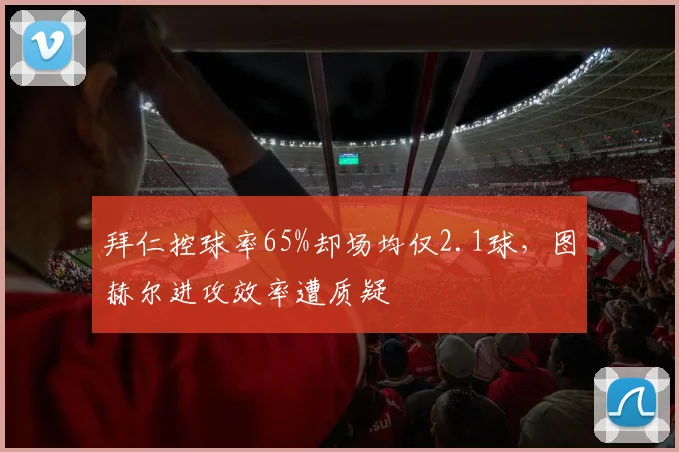 拜仁控球率65%却场均仅2.1球，图赫尔进攻效率遭质疑